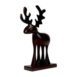 Hind Decor Red & Black Reindeer Showpiece-picture-28