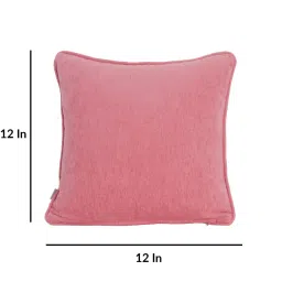 maspar Plain Solid Jessica Cotton 12x12 Inch Cushion Cover image 3