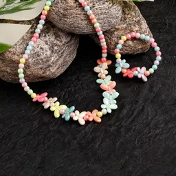 Jewelz Butterfly Necklace & Bracelet Set image 3