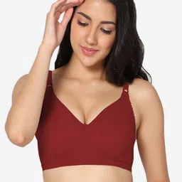 In Care Pack Of 2 Full Coverage Pure Cotton T-Shirt Bra With All Day Comfort image 4