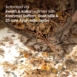 Nat Habit 100% Taila-Paka Kumkumadi Tailam Face Oil For Glowing Skin, 2.5G/10G Saffron & Goat Milk image 3