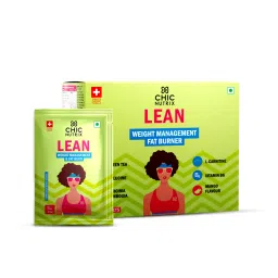 CHICNUTRIX Lean - Garcinia Cambogia, Green Tea, L-carnitine, L-leucine, Vitamin B6-30 Mango Flavored Sachets-image-13