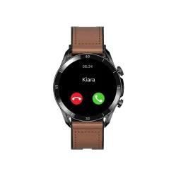 FIRE-BOLTT Legacy Smartwatch with Bluetooth Calling (35.6mm, IP68 Water Resistant, Brown Leather Strap)-image-12