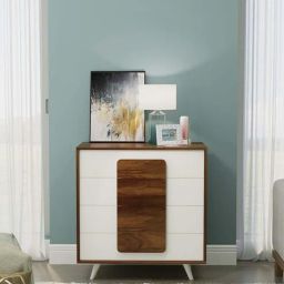 bluewud Mayrone Chest Of Drawers In Brown Maple & Frosty Finish-picture-23