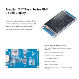 Nextion BASIC NX3224T024 2.4″ TFT ManMachine Interface HMI kernel LCD Touch Display image 4