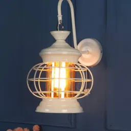 decorativeray Babel Cream Iron Wall Sconces image 1