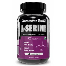 HealthyHey Sports L-Serine 60 vegetable capsules-image-56