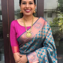 Marziyaa Woven Design Zari Banarasi Saree image 3