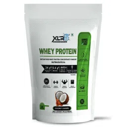 XLR8 Whey Protein with 24 g protein, 5.4 g BCAA (Coconut Caramel)-picture-10