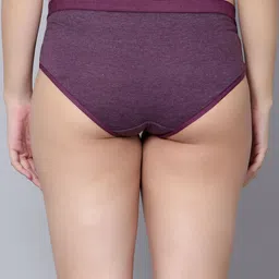 Aimly Pack Of 3 Cotton Hipster Briefs image 3