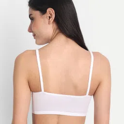 Aimly Pack of 2 Non-Padded All Day Comfort Medium Coverage Cotton Workout Bra image 2