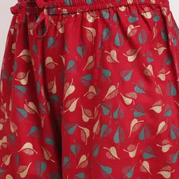 GRACIT Women Pack of 2 Printed Knitted Palazzos image 4