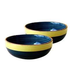 600 ML Ceramic Serving Bowls Set of 2 by VarEesha image 2