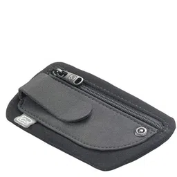 xsource Key Pouch Coin Purse for Girl Pen Drive Case Credit Card Holder Clip Pouch Money Pouch with Zipper Closer Remote Wallet Bag (Black) image 1