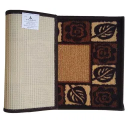 athom living Multicolor Abstract Nylon 14x22 Inches AntiSkid 3 Door Mats image 3