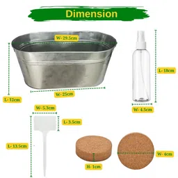 Ecofynd 3 In 1 Diy Growkit For Marigold Sunflower And Cosmos Mix image 5