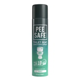 Pee Safe Toilet Seat Sanitizer Spray (300ml) - Mint | Reduces The Risk Of UTI & Other Infections | Kills 99.9% Germs & Travel Friendly | Anti Odour, Deodorizer-image-60