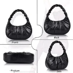 aksuti Fashionable for Women cute Hobo Tote handbag mini clutch with zipper image 4