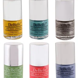 DeBelle Set of 6 Gel Nail Polish- 8 ml Each image 2
