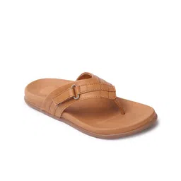 ELLE Women Textured T-Strap Flats image 2