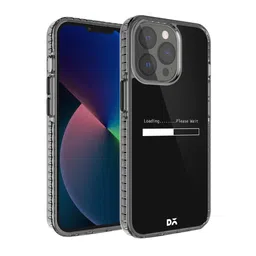 DailyObjects Black Loading Dialog Stride Printed IPhone13 Pro Back Case-picture-38