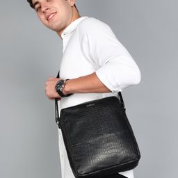Sassora Textured Leather Oversized Structured Hobo Bag-picture-17