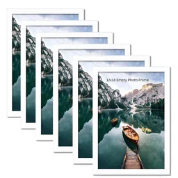 AbhiKalpya Art Studio-Get a vibe White 7 Pieces Wall Photo Frames-picture-20