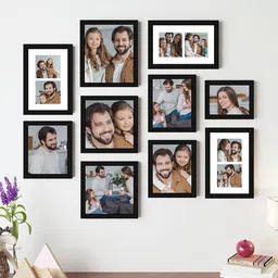 Art Street Black 10-Pieces Wall Photo Frames-picture-20