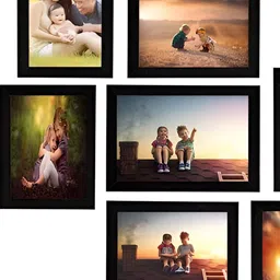Stuthi Arts Black 5 to 7 Pieces Wood Wall Photo Frames-picture-18