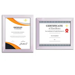 ArtzFolio White 2Pcs Wooden Wall Photo Frames-image-23