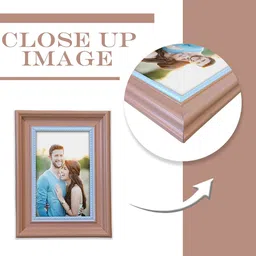 Art Street Pink & White Wooden Table Top Photo Frames image 2