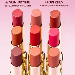 mCaffeine SHADES Creamy Matte Lipstick - 3.5g - Choco Melt image 3