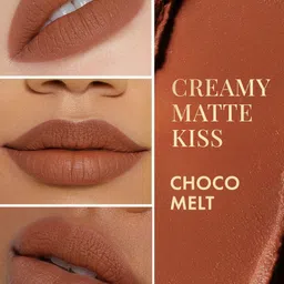 mCaffeine SHADES Creamy Matte Lipstick - 3.5g - Choco Melt image 4