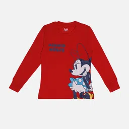 Bodycare Girls Minnie & Friends Printed Round Neck Long Sleeves Cotton T-shirt-picture-17