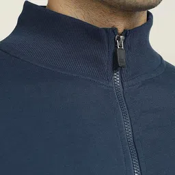 XYXX Cruze Blue Zip-Up Jacket and Joggers Combo Set image 5