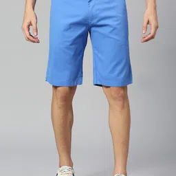 Thomas Scott Men Slim Fit Pure Cotton Shorts-picture-23
