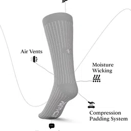 TalkingSox Pack Of 4 Striped Calf-Length Crew Socks image 5