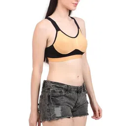 halfspin HALFSPINBra for Women Cotton Non-Padded Full Coverage Gym Workout Bra with Regular Wear Training Bra image 4