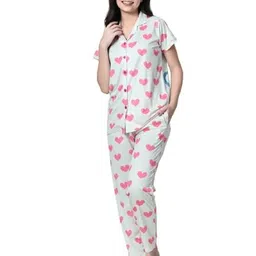 secour Co-Ord Set for Women | Stylish Western Co-Ord Set | Top Pant Full Pair Night Suit | Lounge Night Dress | Casual Ethnic Kurta Pant Set for Office | Made with Rayon image 1