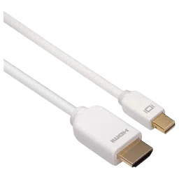 ultra prolink ultraprolink Mini DisplayPort to HDMI Type A Cable (24k Gold-plated, White) image 3