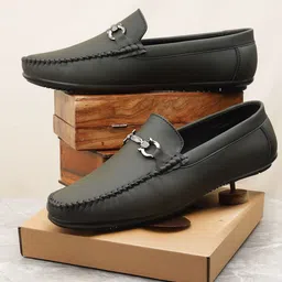 HERE&NOW Men Round Toe Loafers-picture-24