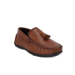 Style Shoes Boys Leather Formal Loafers-image-22