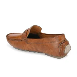 John Karsun Men Tan Loafers image 3