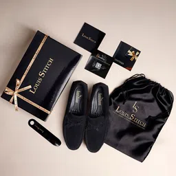 LOUIS STITCH Men Classic Handmade Suede Tassel Driving Loafers image 4