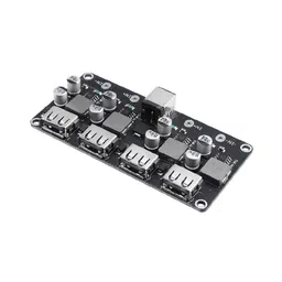 4 CHANNEL USB QC3.0 QC2.0 DC-DC Buck Converter Charging Step Down Module 6-32V 9V 12V 24V to Fast Quick Charger Circuit Board image 1