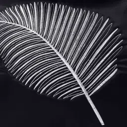 mfd home furnishing Black Satin Textured 16x16 inches Cushion Covers (Pack of 5) image 5