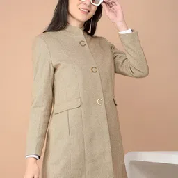 Crimsoune Club Mandarin Collar Longline Overcoat-picture-39