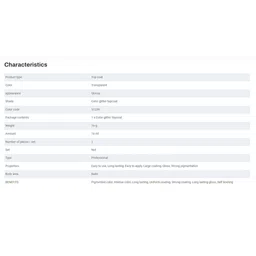 CANNI Colorful Glitter UV & LED Light Nail Gel Polish 16 ml - Topcoat image 2