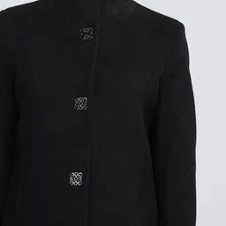 PROTEX Textured Woollen Longline Overcoat image 2
