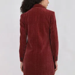 Plagg Textured Single-Breasted Coats image 4